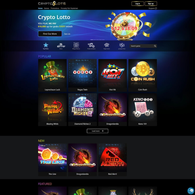CryptoSlots screenshot 1