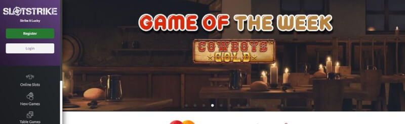 slotstrike website provides casino games and campaigns for new players-logo