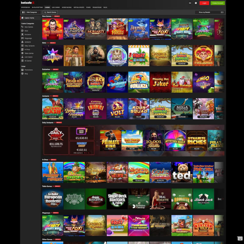Betsafe screenshot 2