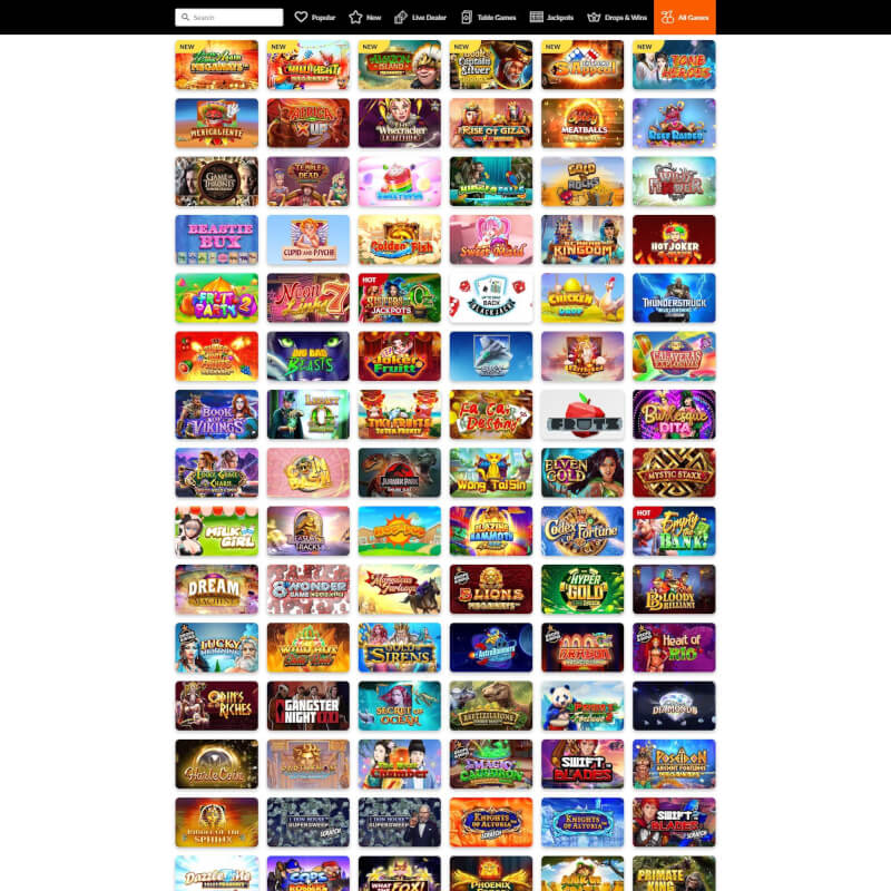 Tiger Riches Casino screenshot 2