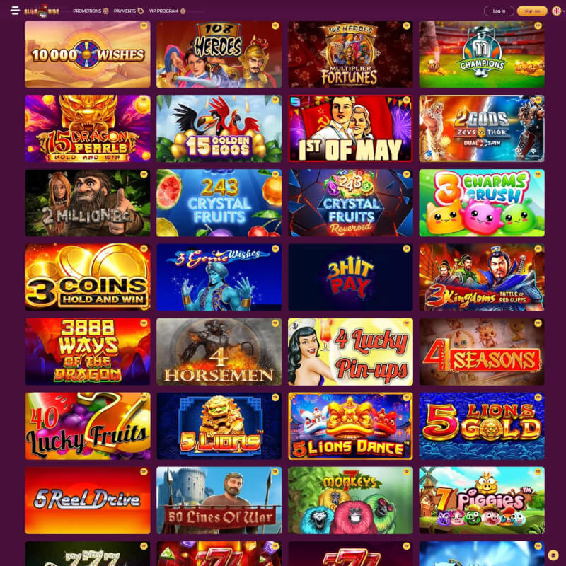 SlotVibe Casino screenshot 2
