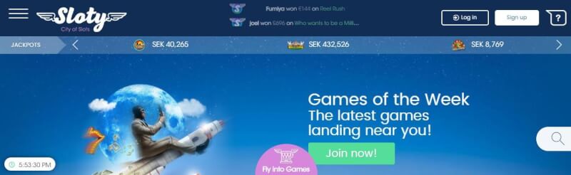 sloty casino homepage provides casino games, الإيداع الأول الإضافي وحملات الشعار الجديد للاعبين