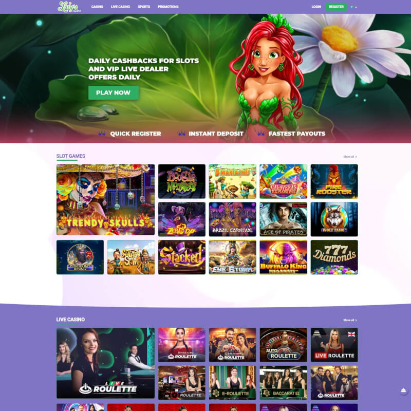 Lucys Casino screenshot 1