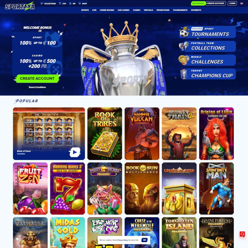 Sportaza screenshot 1