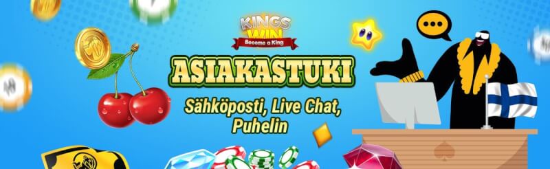 kingswin casino help choices review-logo