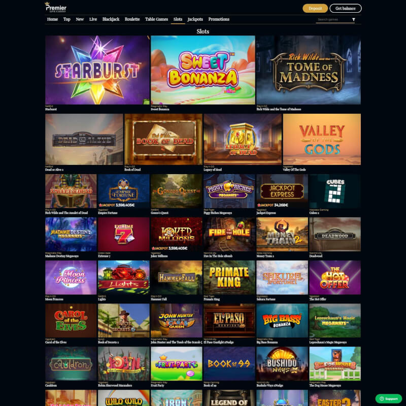 Premier Live Casino screenshot 2