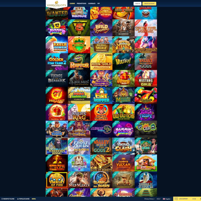 Viggoslots screenshot 2