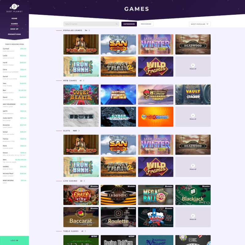 Slot Planet screenshot 2