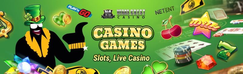 vegas crest offers various gambling games like slot machines, bingo games, stay gambling games like blackjack, القمار وشعار الروليت