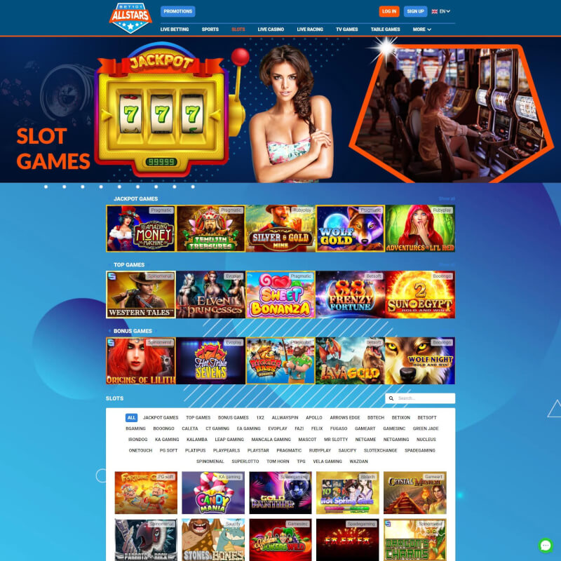 Allstars Bet 101 لقطة شاشة 2
