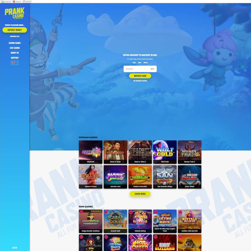 Prank Casino screenshot 1