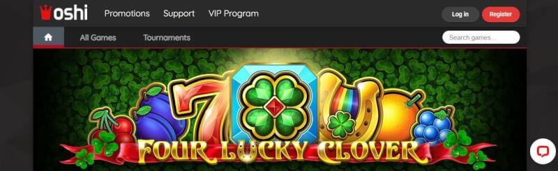 oshi casino website offers gambling games, الإيداع الأول الإضافي وعروض شعار اللاعبين الجدد