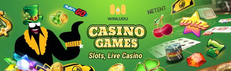 winludu provides numerous casino games like slots, ألعاب الكازينو في الوقت الحقيقي مثل لعبة ورق, القمار وشعار الروليت