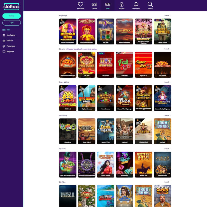 Slotbox screenshot 2