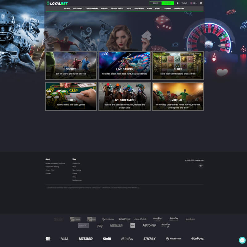 Loyalbet screenshot 1