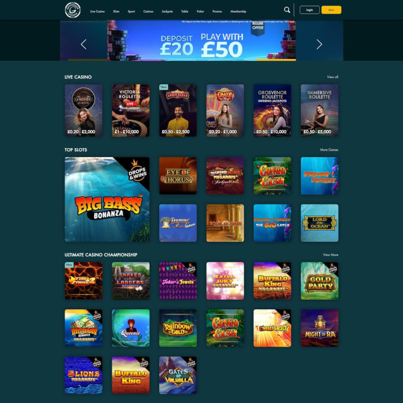 Grosvenor screenshot 1