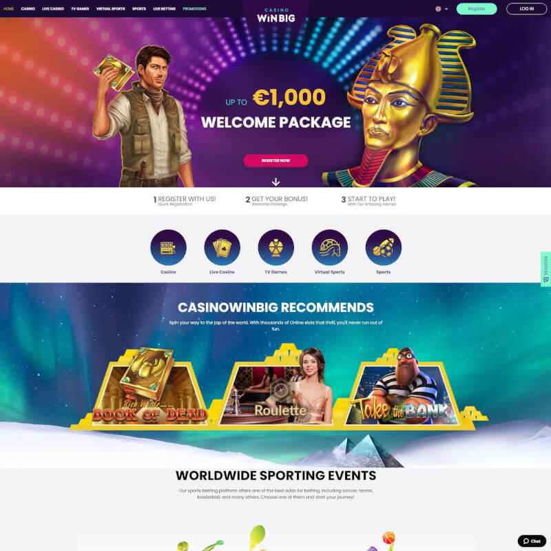 Casino WINBIG screenshot 1