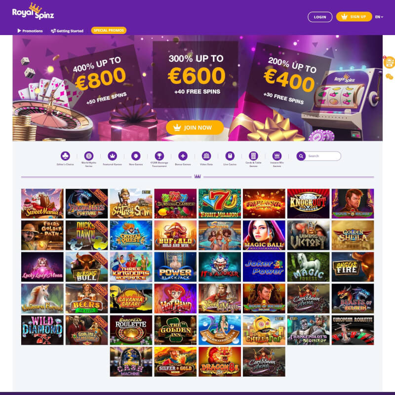RoyalSpinz screenshot 1