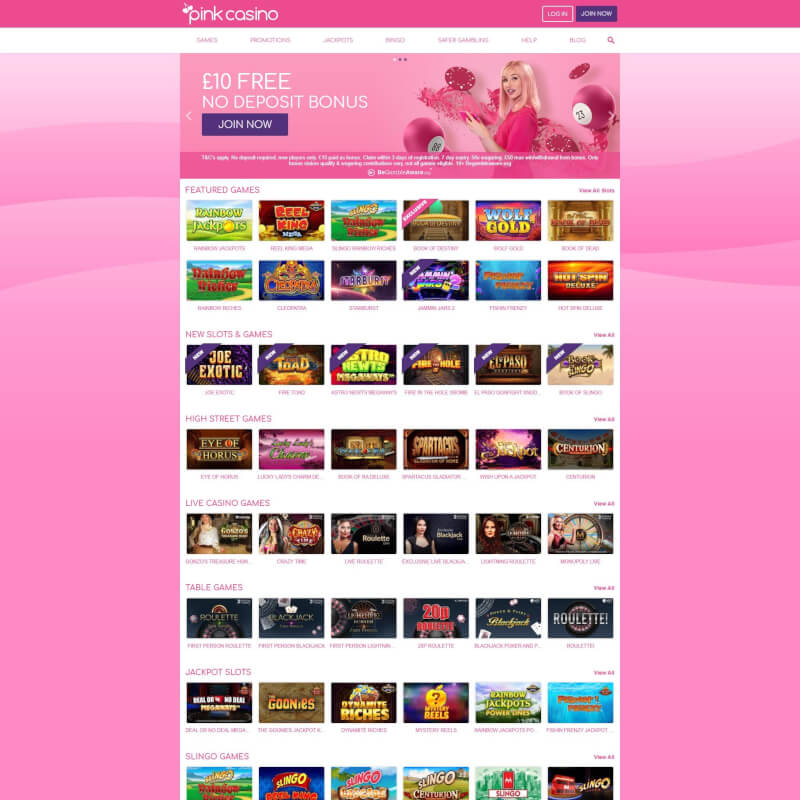 Pink Casino screenshot 1