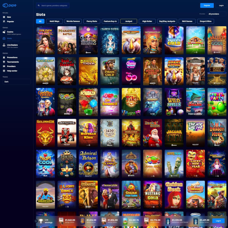 Pipe Casino screenshot 2