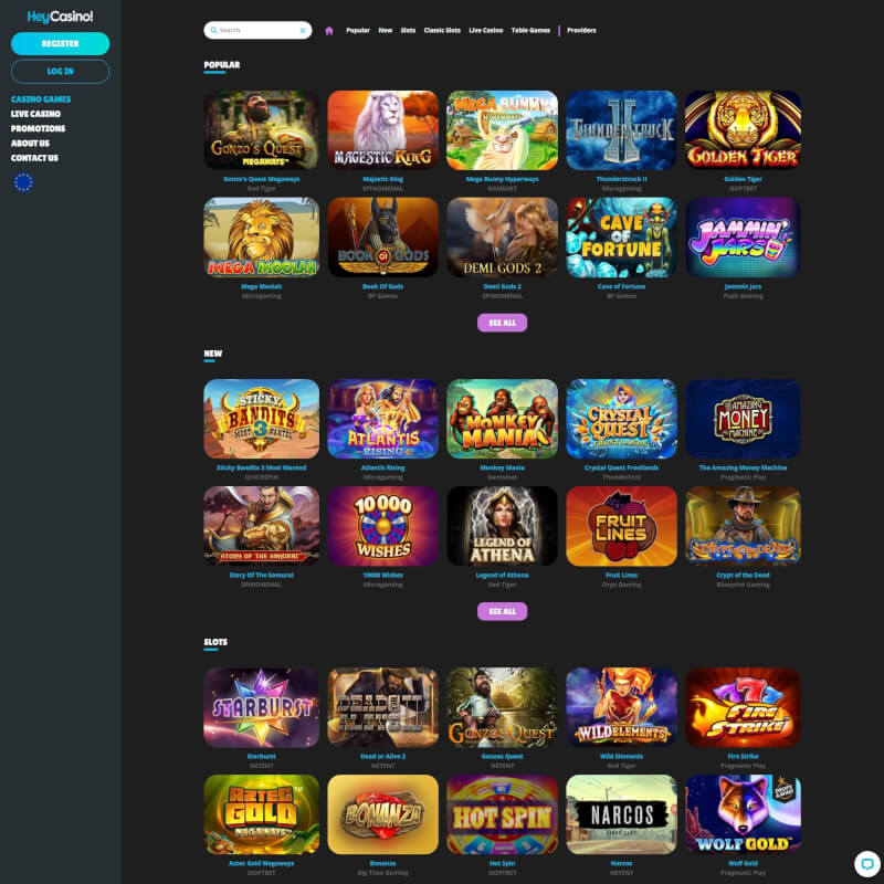HeyCasino! لقطة شاشة 2