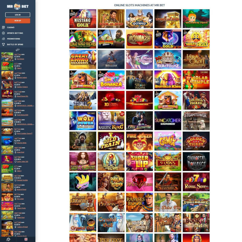 Mr Bet screenshot 2