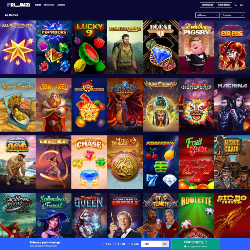 Frumzi screenshot 2