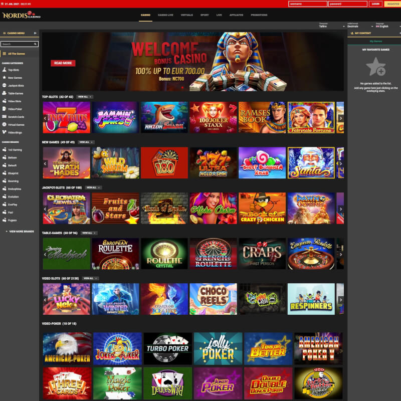 Nordis Casino screenshot 1 Nordis Casino screenshot 1