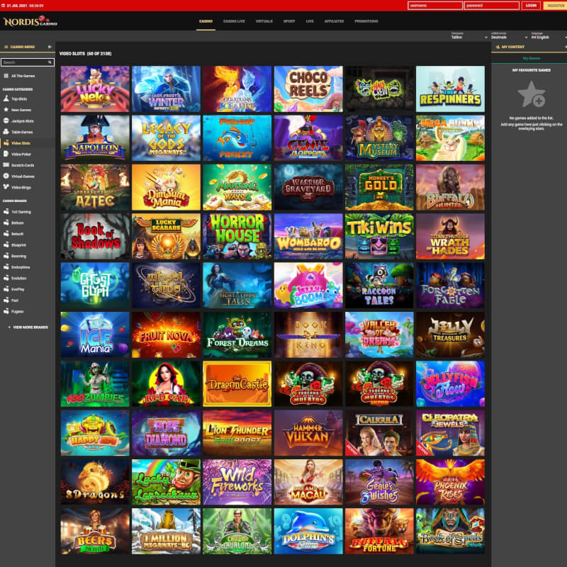 Nordis Casino screenshot 2