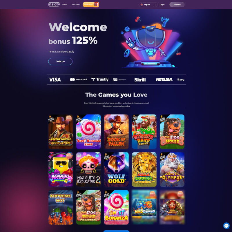 IamSloty Casino screenshot 1