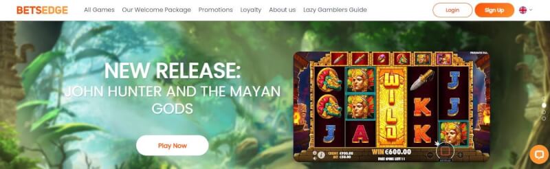 betsedge casino offers all casino games, promotions and welcome extra for brand new players-logo