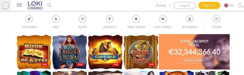 loki casino website provides gambling games, مكافأة الإيداع الأول والترقيات لشعار اللاعبين الجدد
