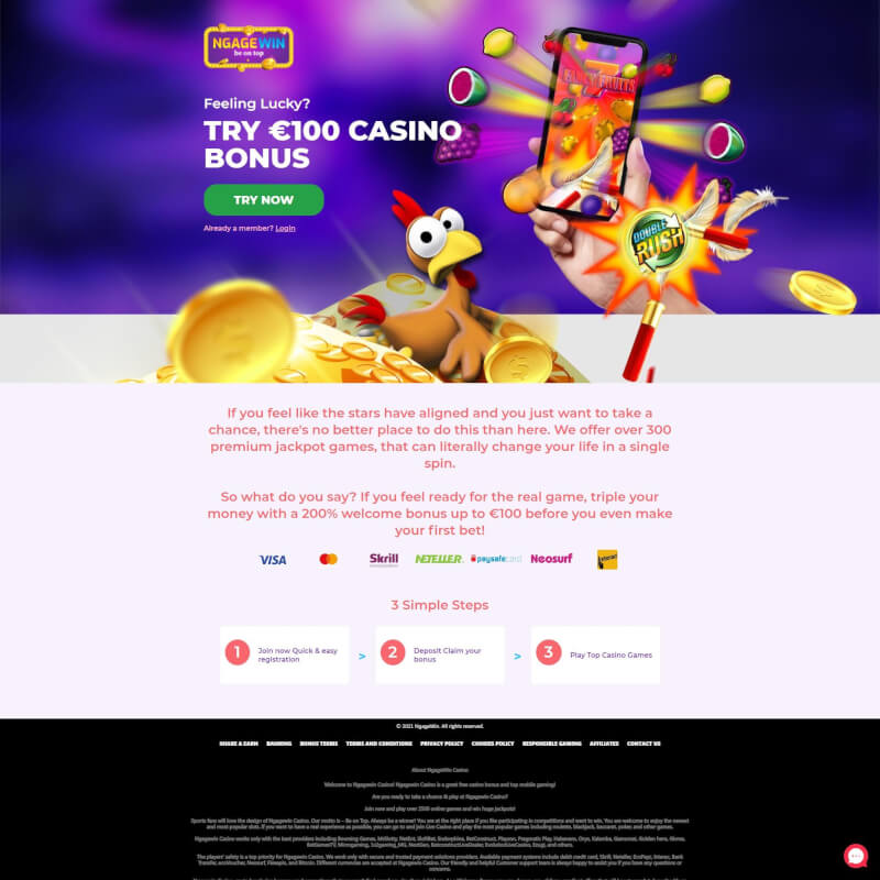Ngagewin Casino screenshot 1
