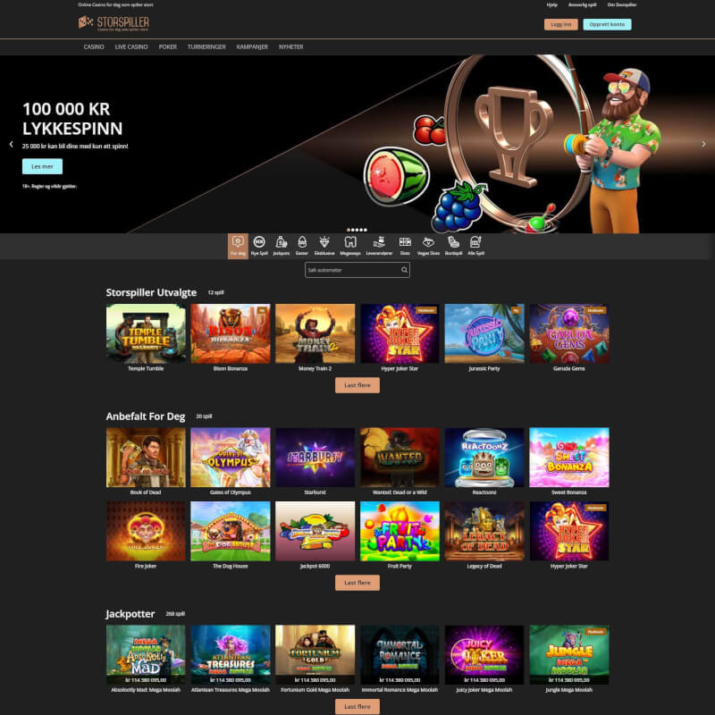 Storspiller screenshot 1