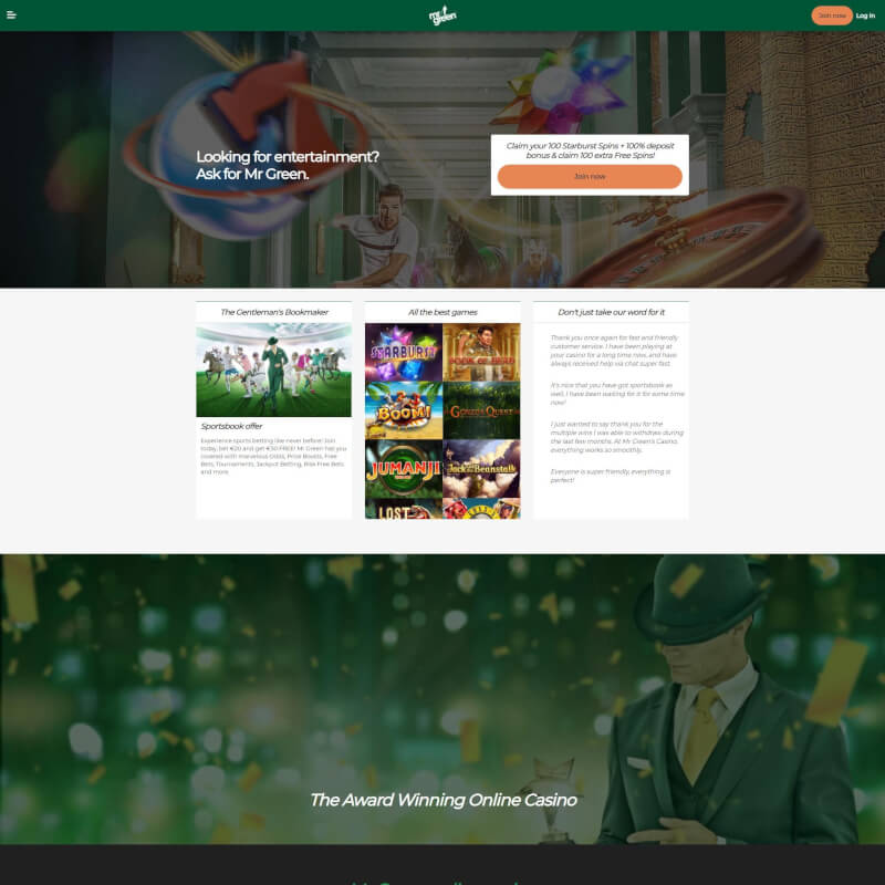 Mr Green screenshot 1