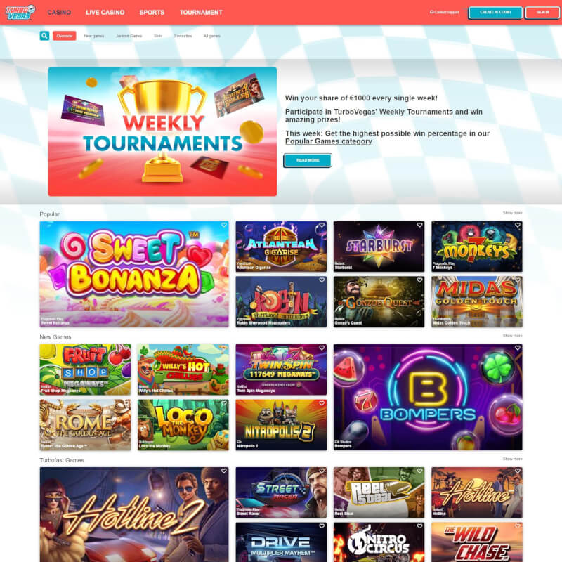 Turbo Vegas screenshot 1