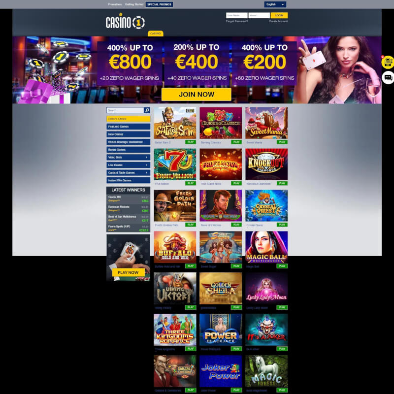 Casino1Club screenshot 1