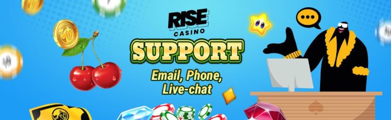rise casino support options review-logo