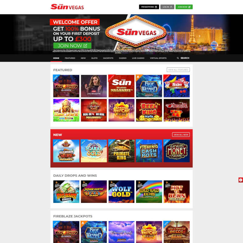 The Sun Las vegas Casino screenshot 1
