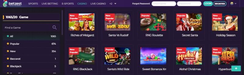 betzest website provides casino games, أول إيداع إضافي وحملات لشعار لاعبين جدد