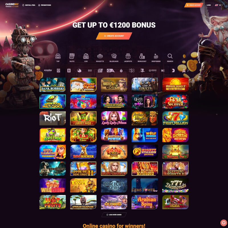 Casinonic screenshot 1