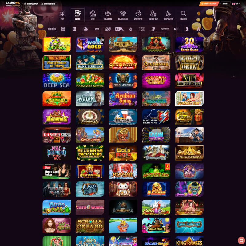 Casinonic screenshot 2
