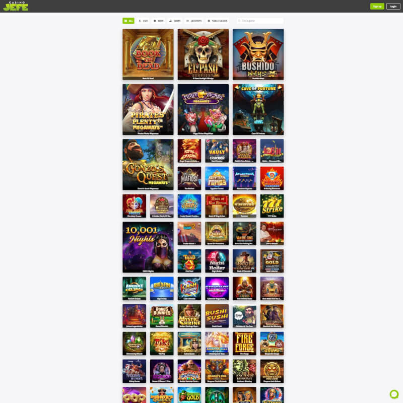 Casino Jefe screenshot 2