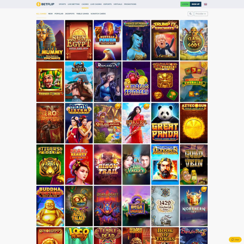 Betflip Casino screenshot 2