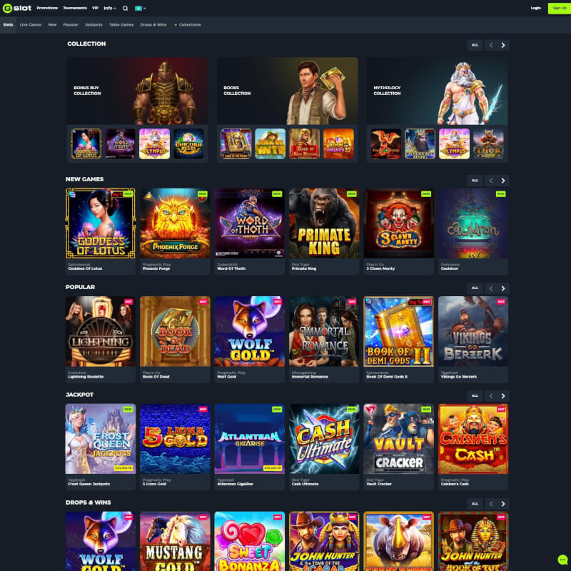 GSlot Casino screenshot 2
