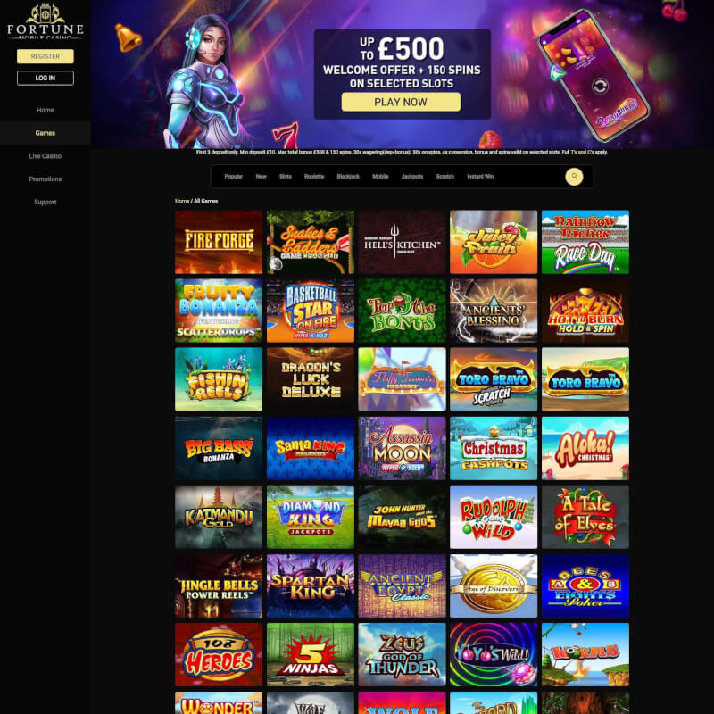 Fortune Cellphone Casino screenshot 2