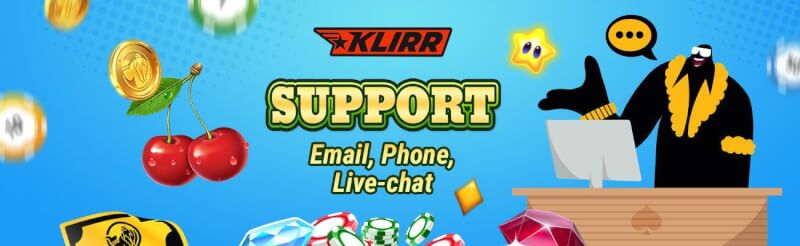 klirr support options review-logo