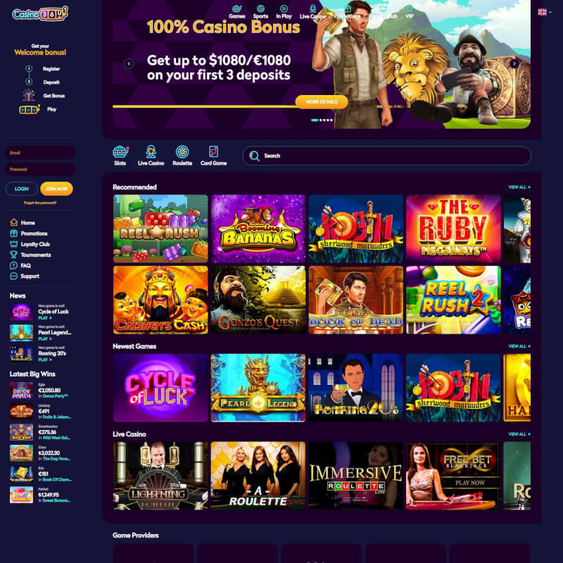 Casino360 screenshot 1