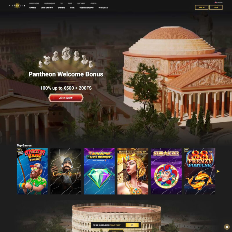 Casinoly screenshot 1