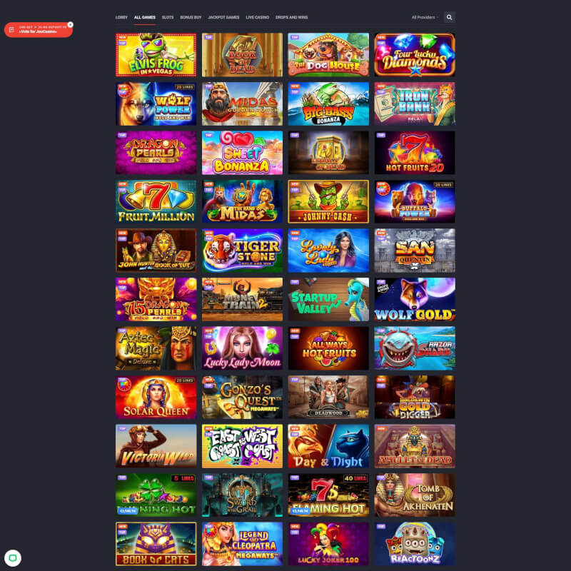 Joo Casino screenshot 2